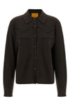 the guest in residence cropped western shirt redefines the classic texan-inspi