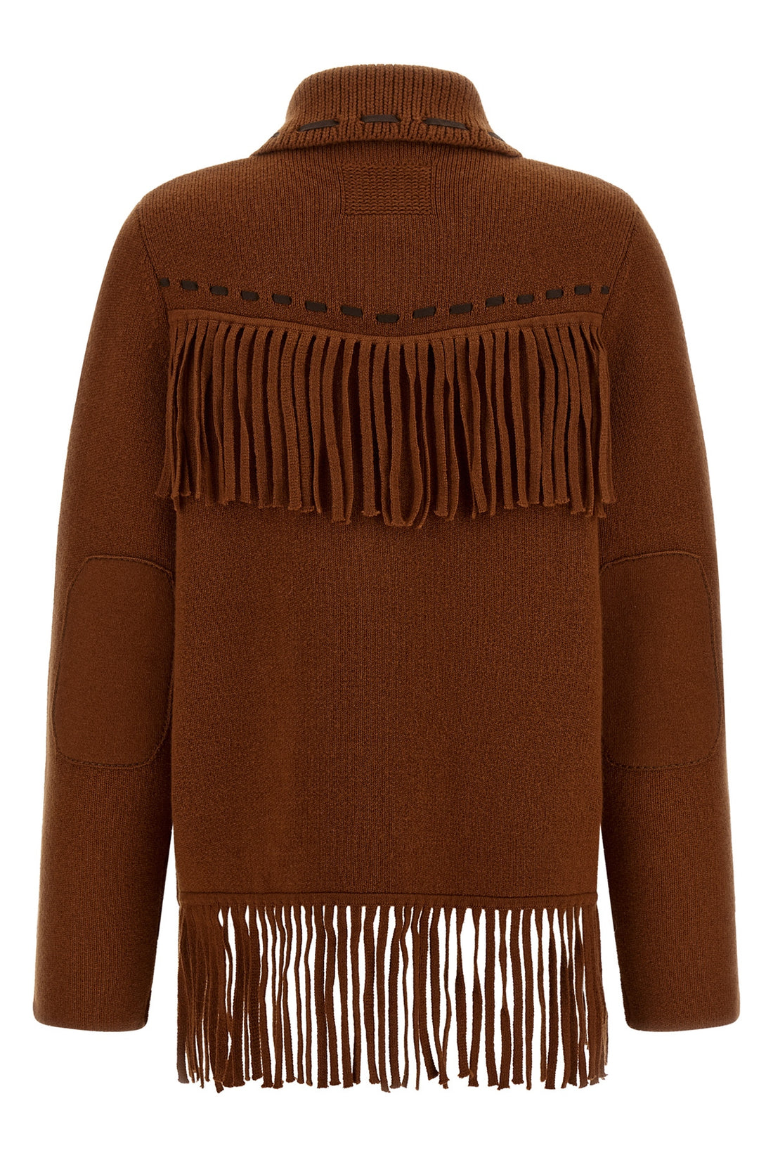 GUEST IN RESIDENCE S the guest in residence western fringe knitted jacket redefines frontier codes