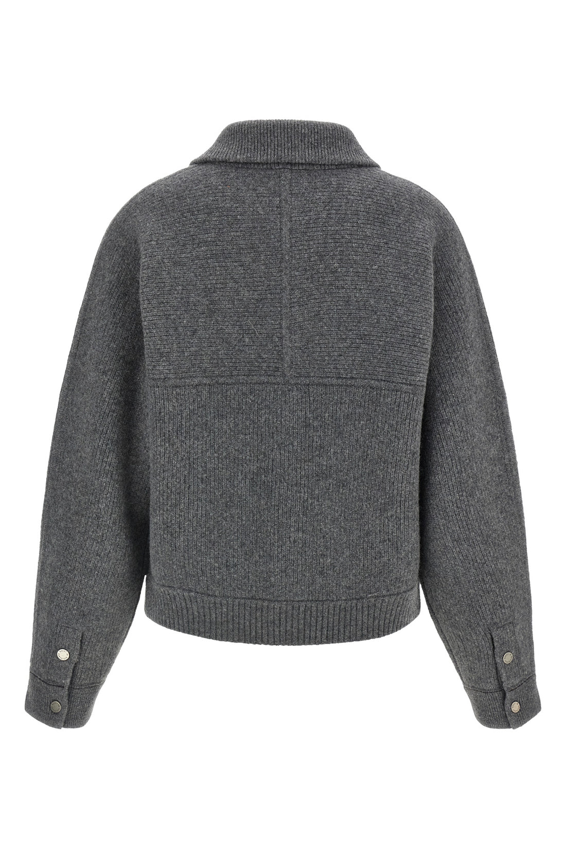 GUEST IN RESIDENCE S the guest in residence bomber jacket in wool and cashmere felt has a structured