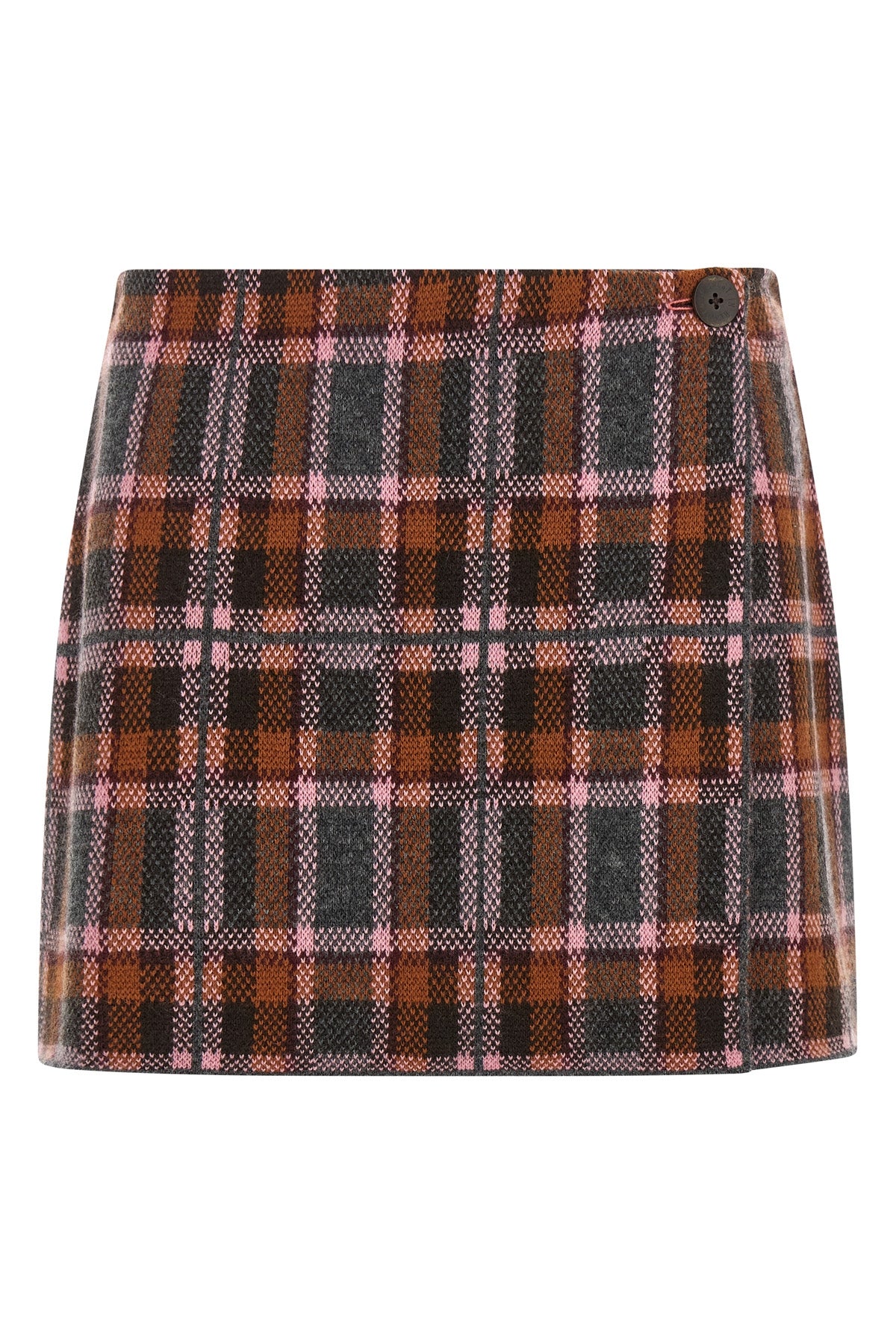 the guest in residence mini skirt redefines knitwear codes through a sartorial-i