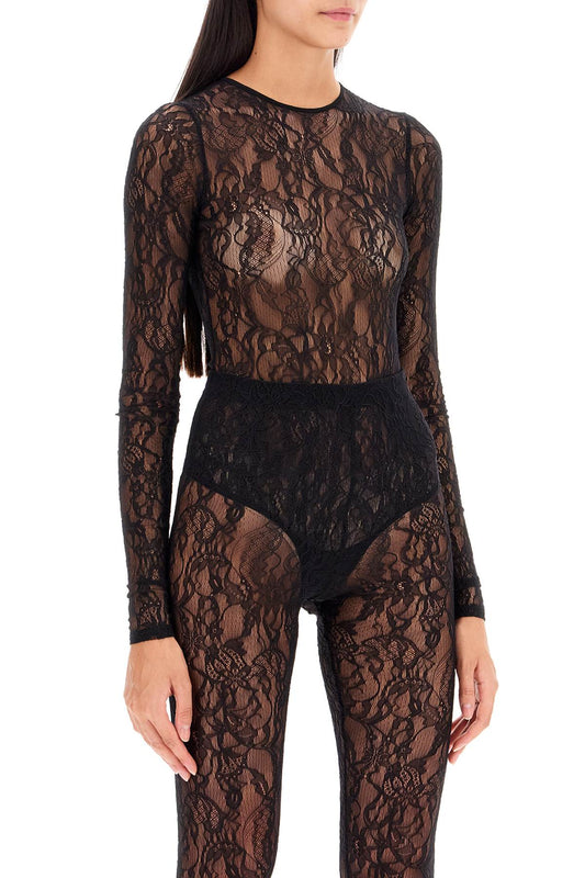 lace body suit for