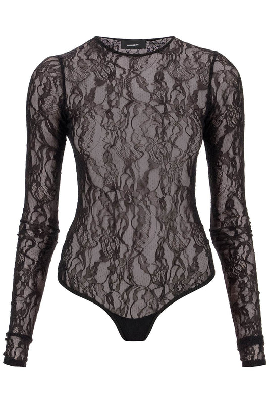 lace body suit for