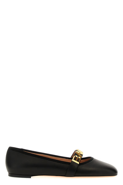 balby leather ballet flats