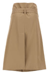 deconstructed trenchcoat wallet skirt in cotton