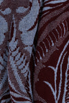 barocco jacquard wool scarf