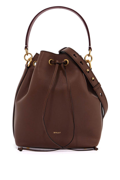 bucket bag with drawstring closure