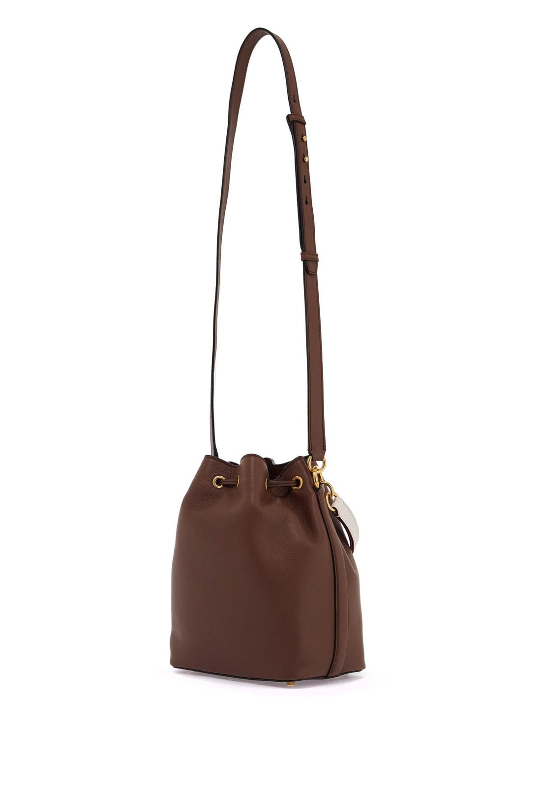 bucket bag with drawstring closure