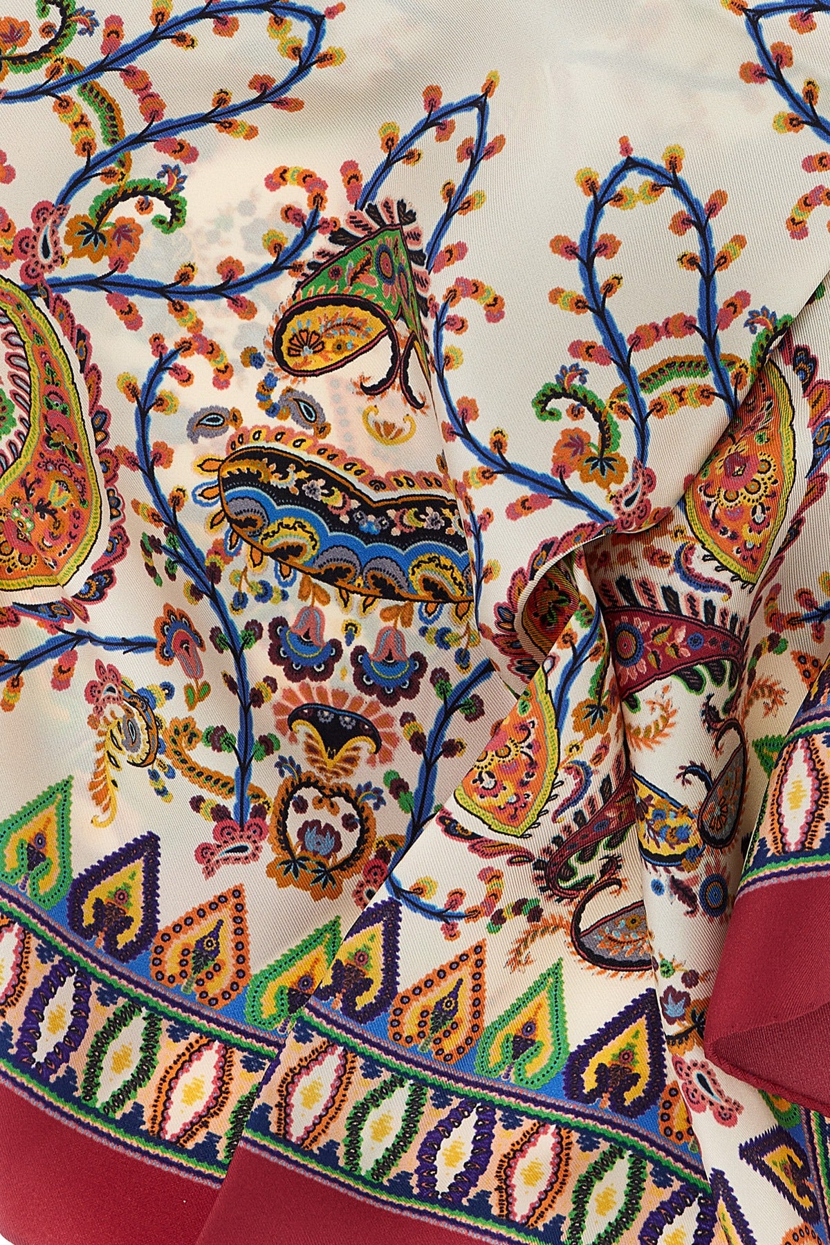 pure silk twill scarf