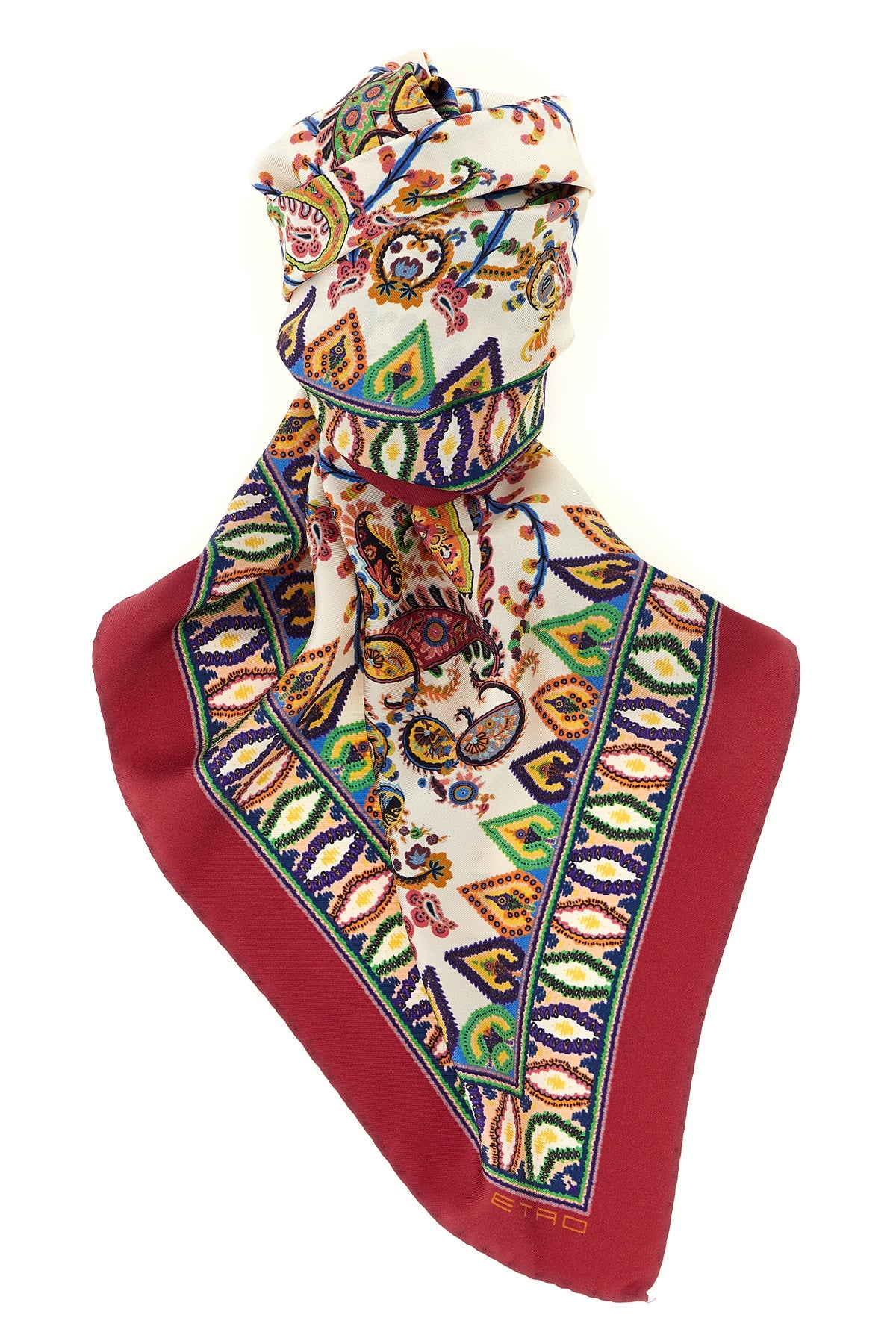 pure silk twill scarf