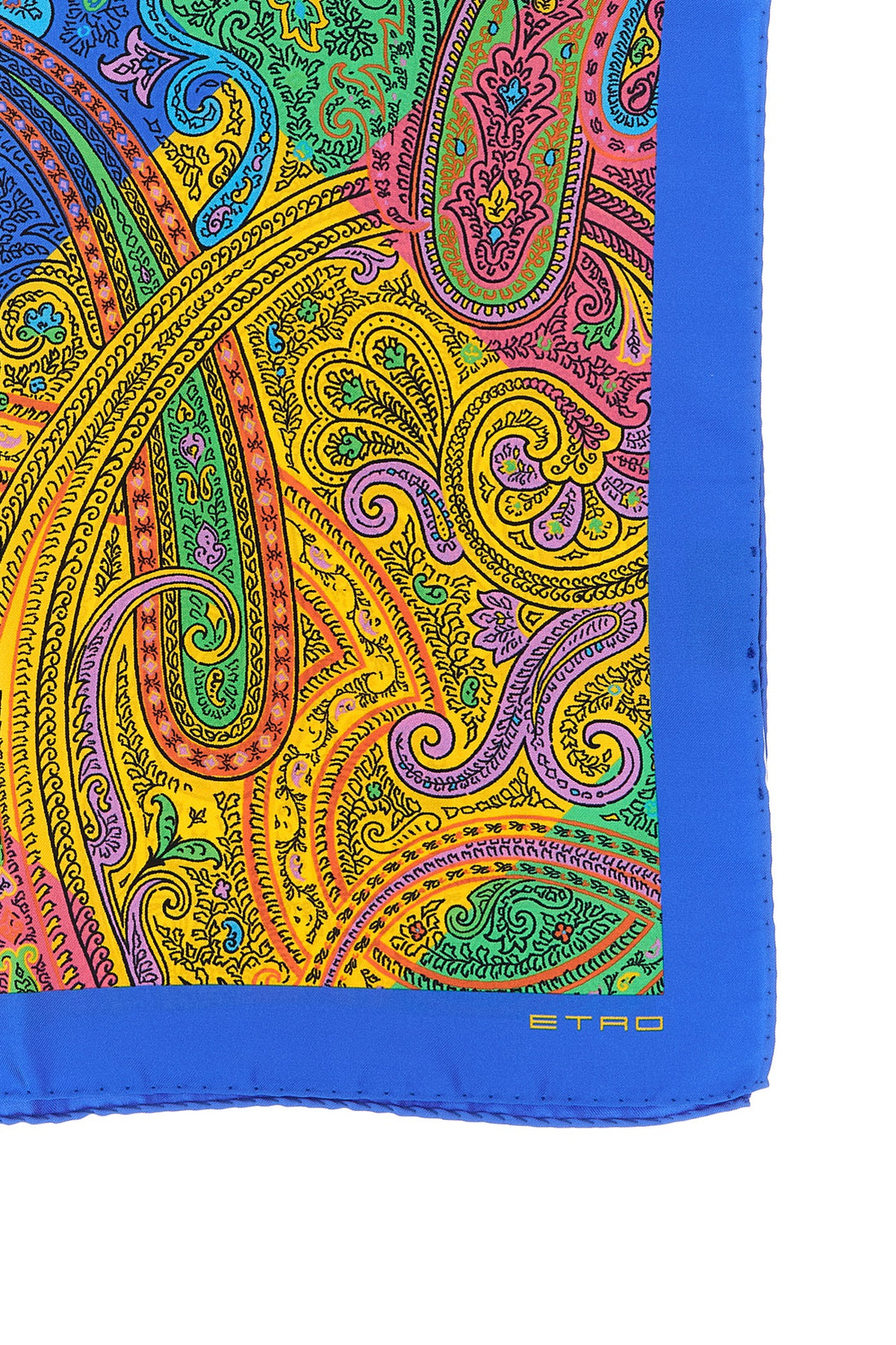 ETRO OS pure silk twill scarf