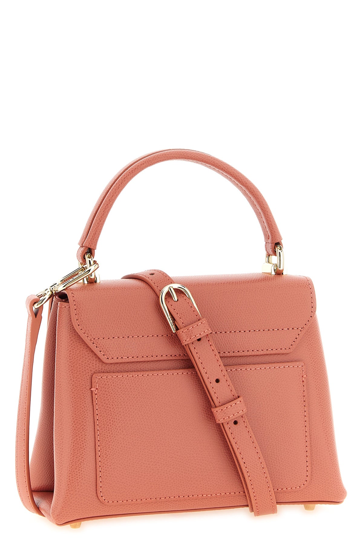 the furla 1927 mini handbag stands out for its structured and compact silhouet