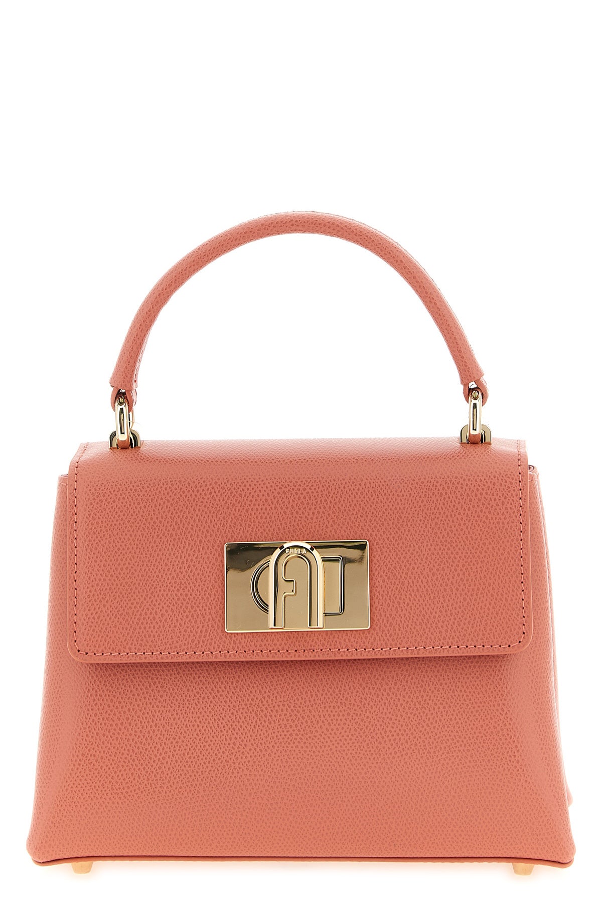 the furla 1927 mini handbag stands out for its structured and compact silhouet