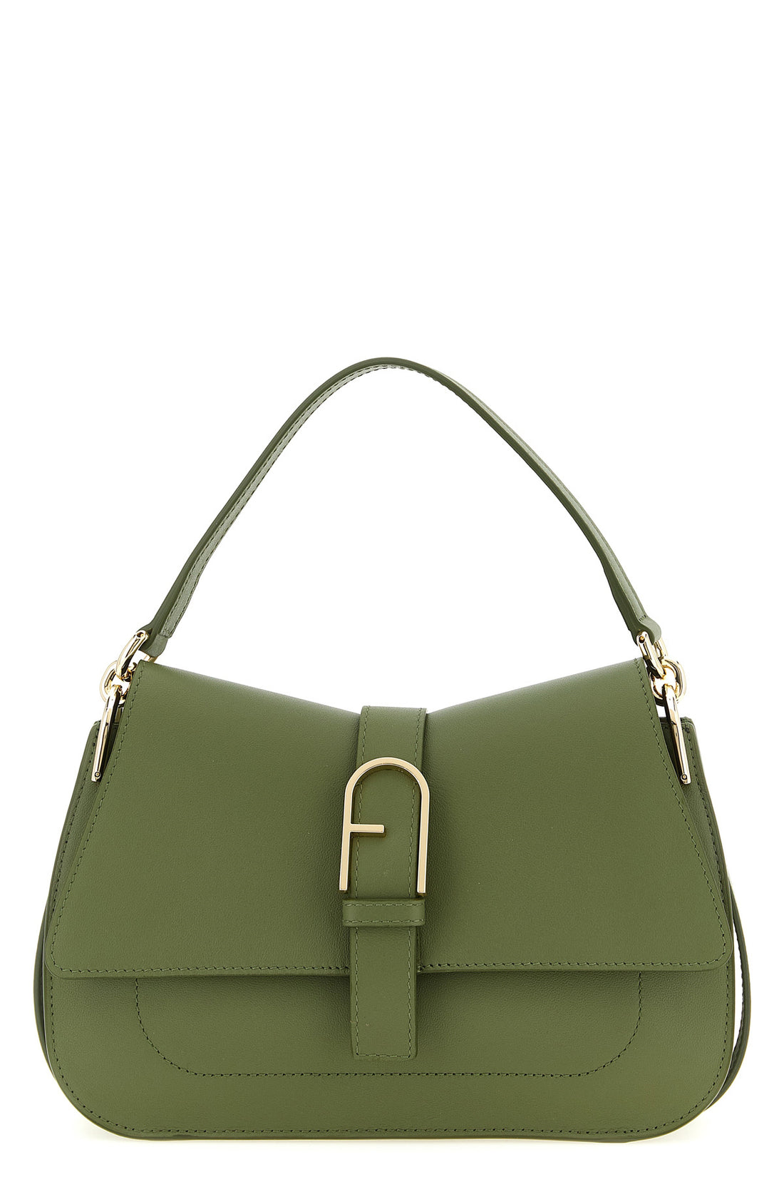 FURLA OS flow m leather shoulder bag