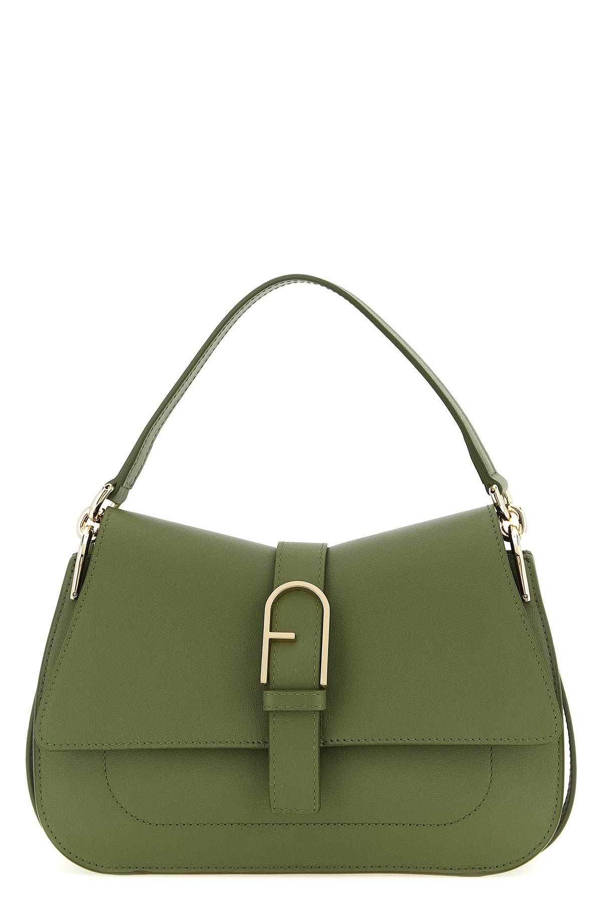 flow m leather shoulder bag
