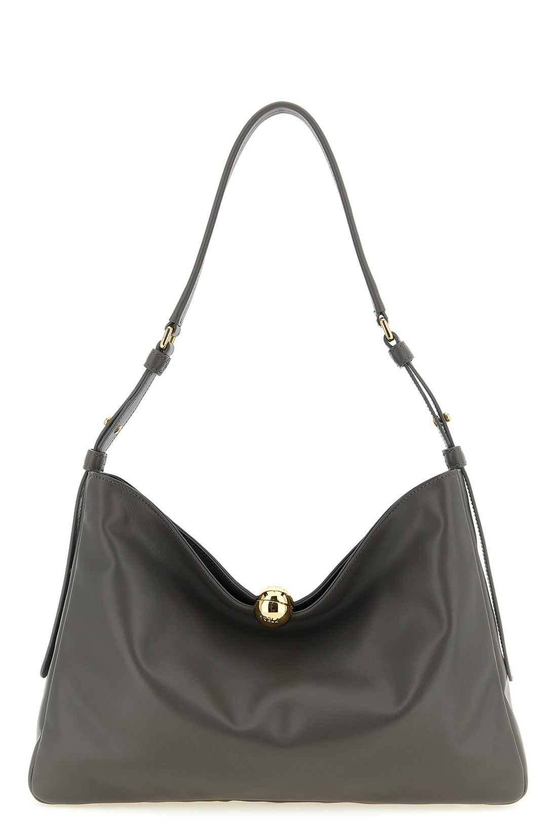 FURLA OS large furla sfera soft shoulder bag in padded smooth nappa leather