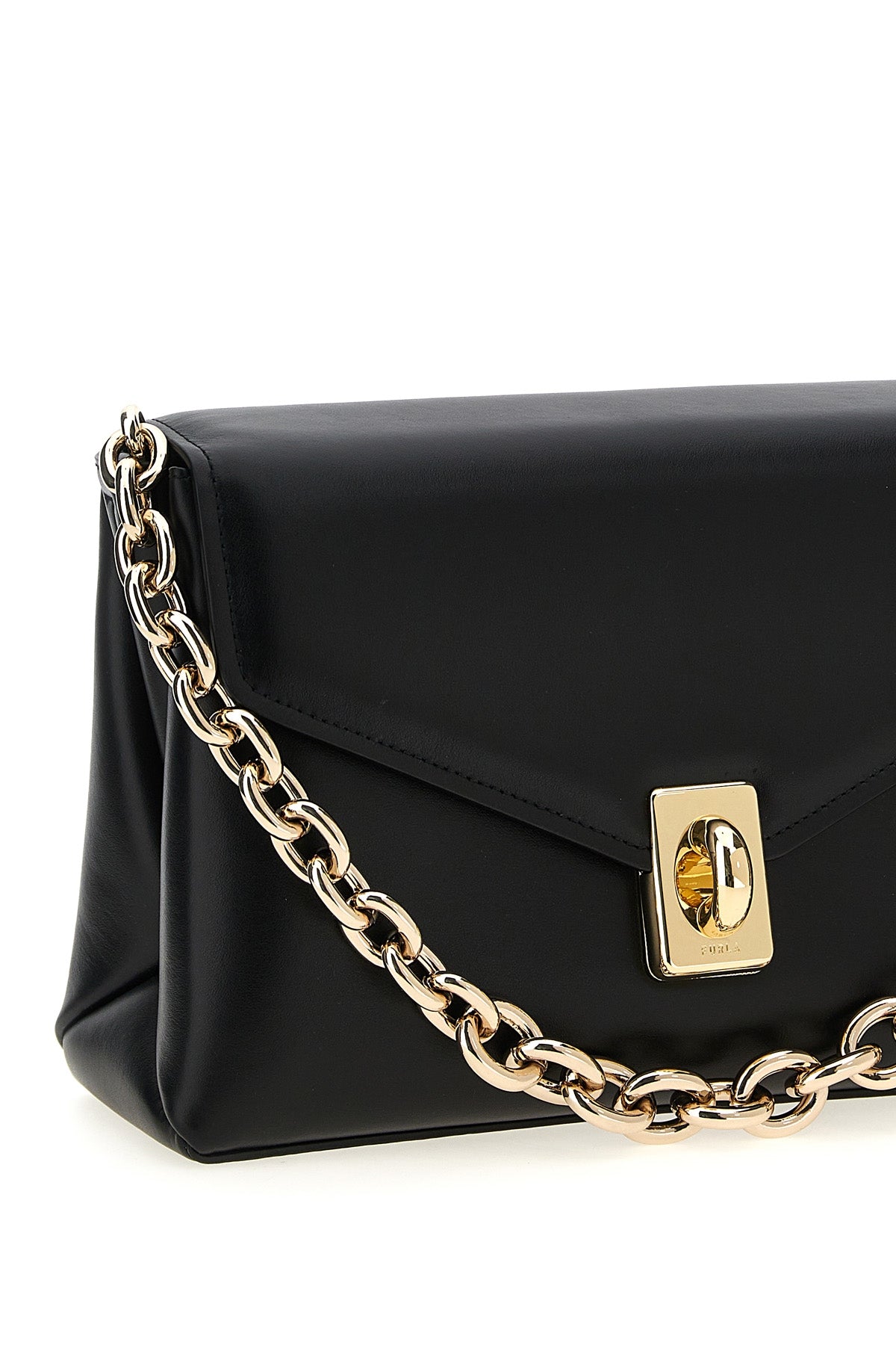 meridiana leather shoulder bag