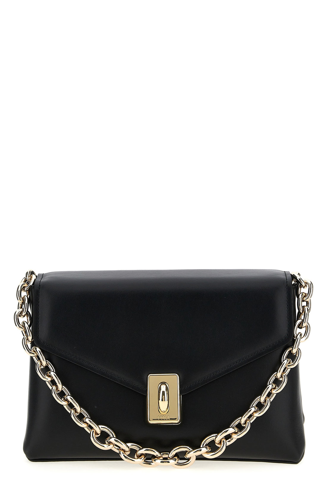 FURLA OS meridiana leather shoulder bag