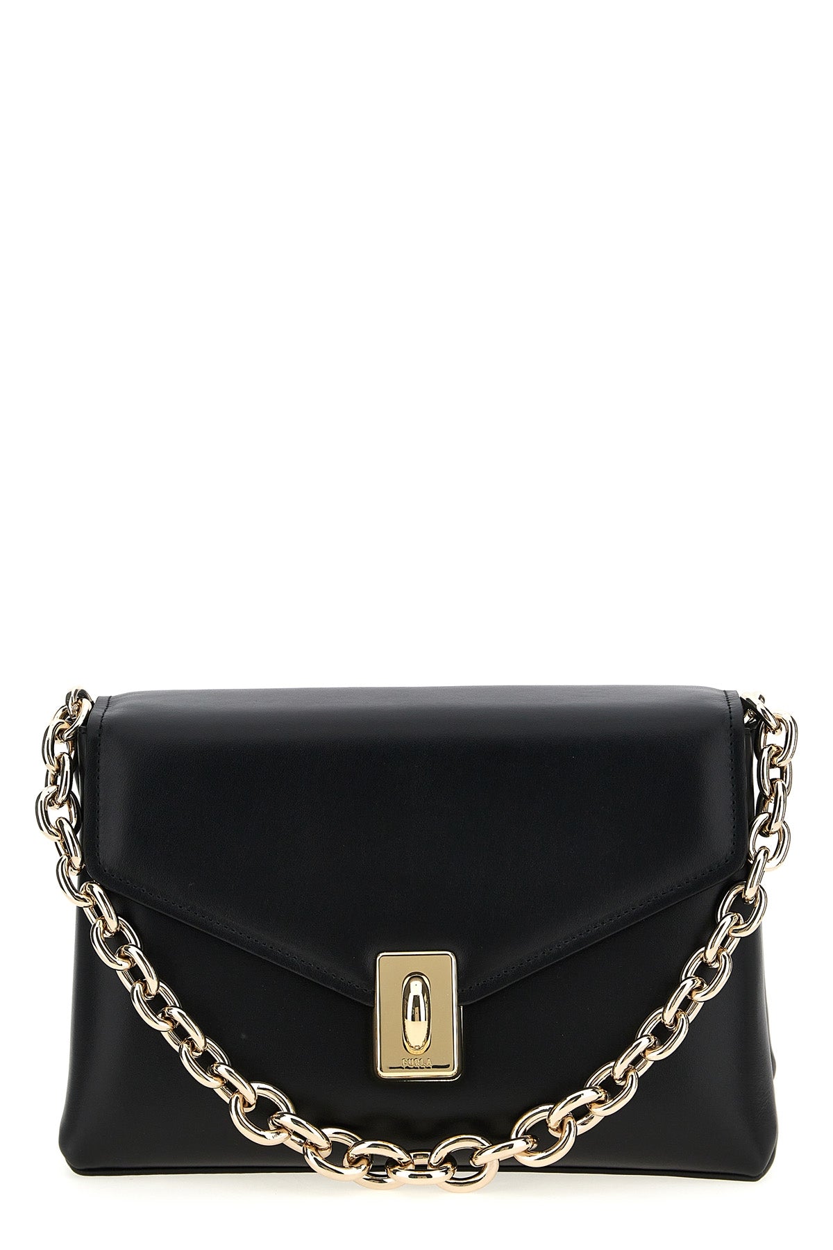 meridiana leather shoulder bag