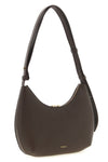 small furla goccia shoulder bag in hammered and smooth leather
