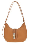 furla goccia s shoulder bag in hammered leather