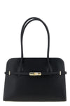 furla goccia dome l shoulder bag in smooth leather