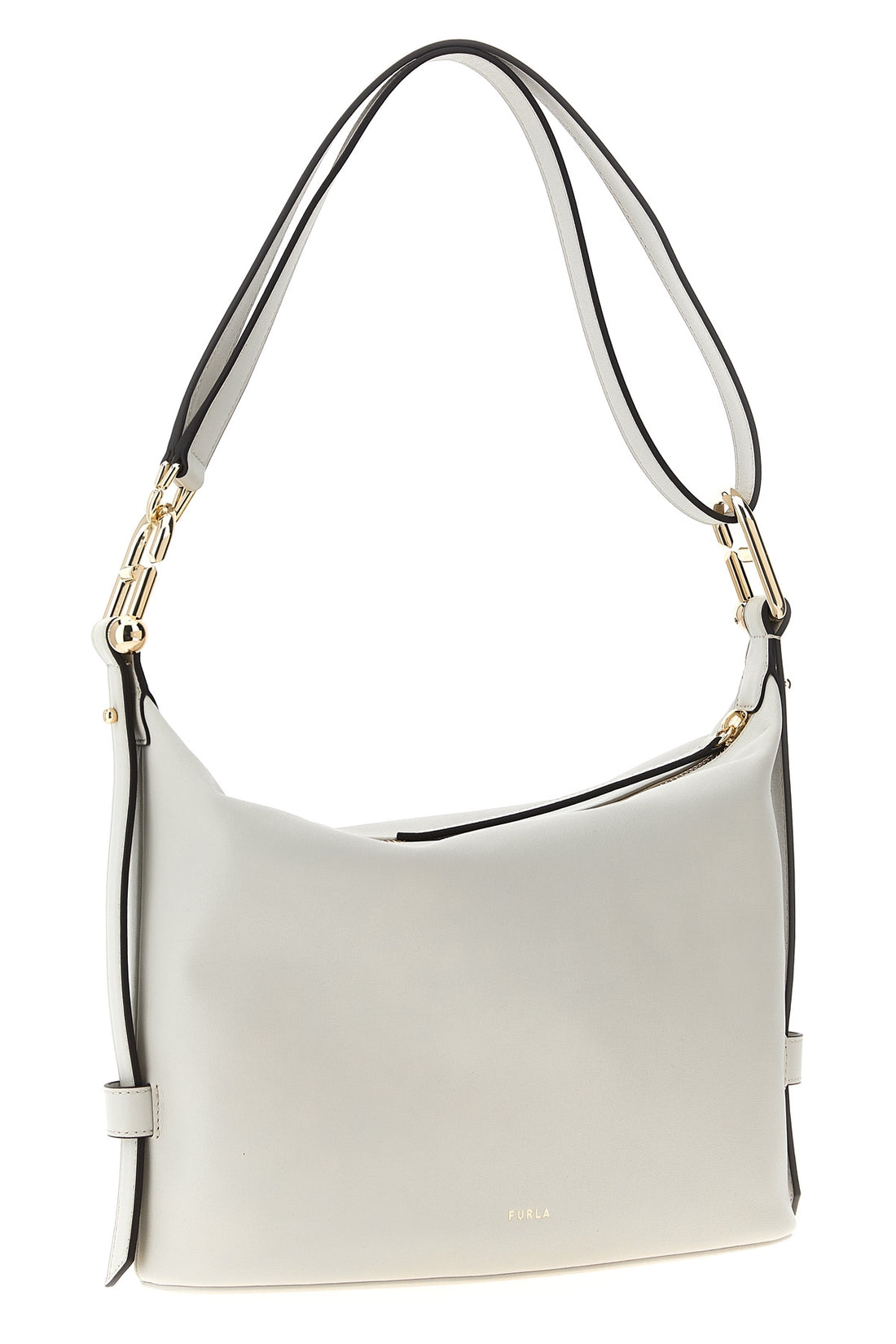 FURLA OS nuvola hobo m leather shoulder bag