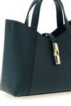 the furla goccia s tote bag in fine hammered calf leather redefines the codes