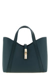 the furla goccia s tote bag in fine hammered calf leather redefines the codes