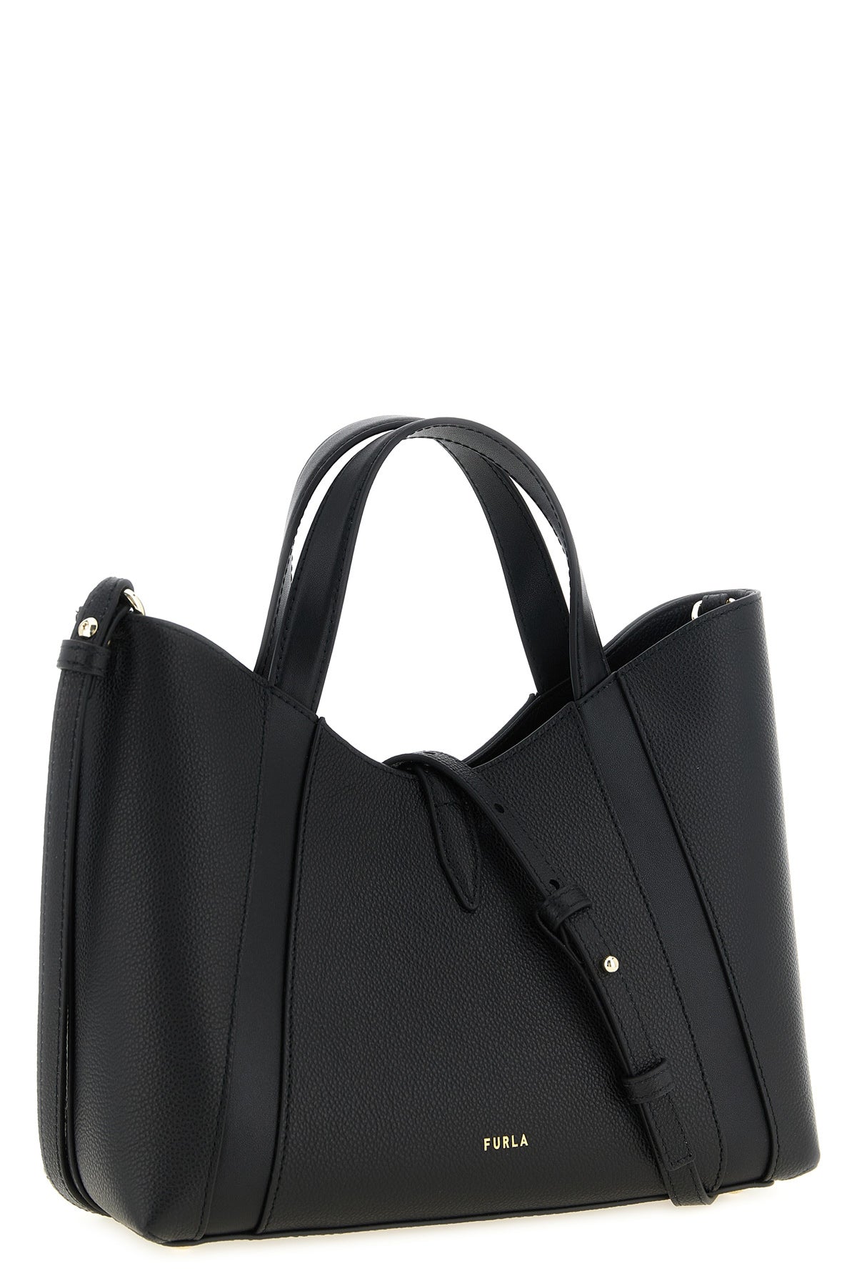 the furla goccia s tote bag defines a new everyday geometry through a structur
