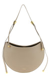 small furla moonstone shoulder bag in calf leather