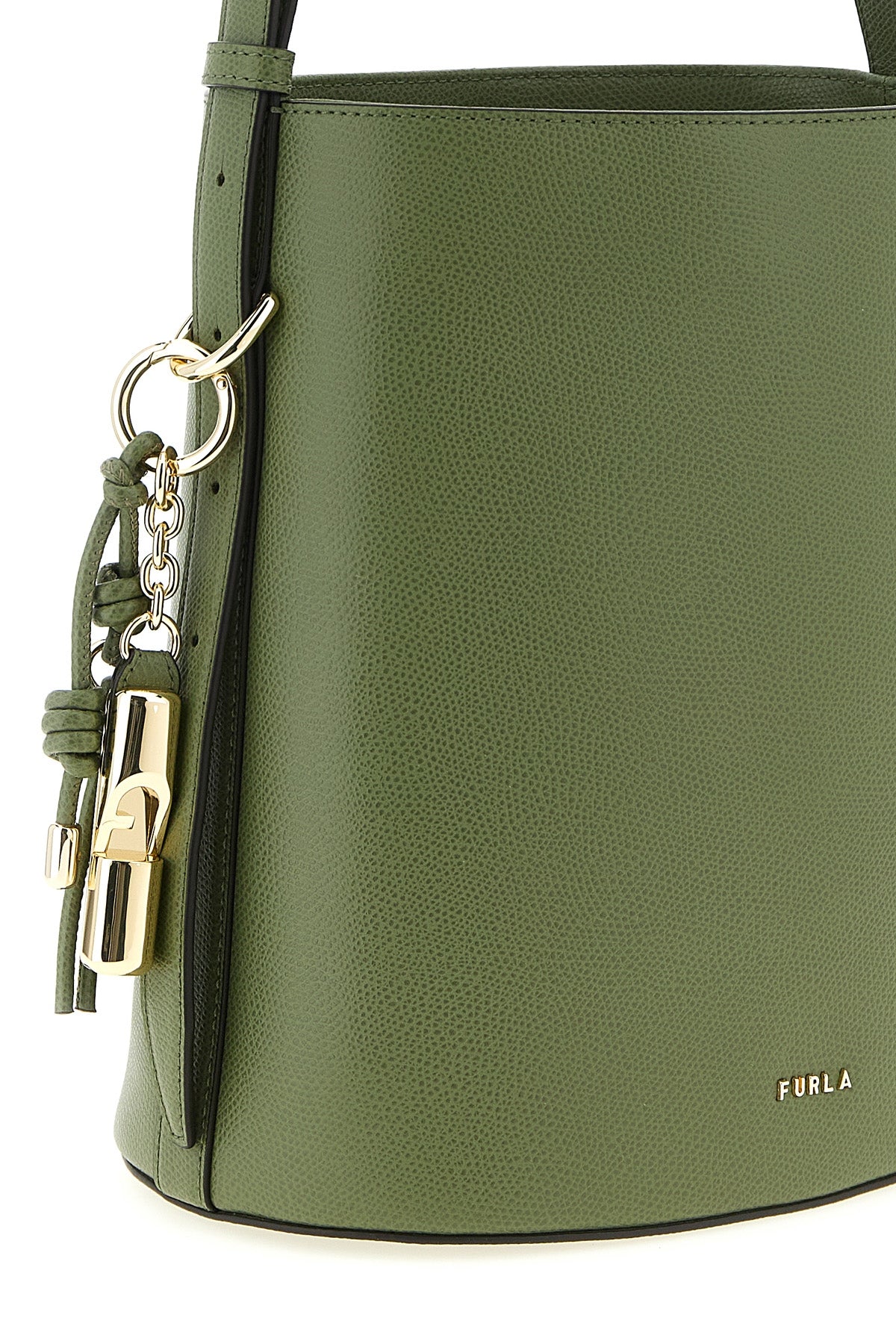 small roxie bucket bag in leather
