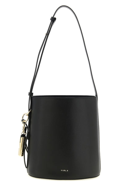 small roxie bucket bag in leather