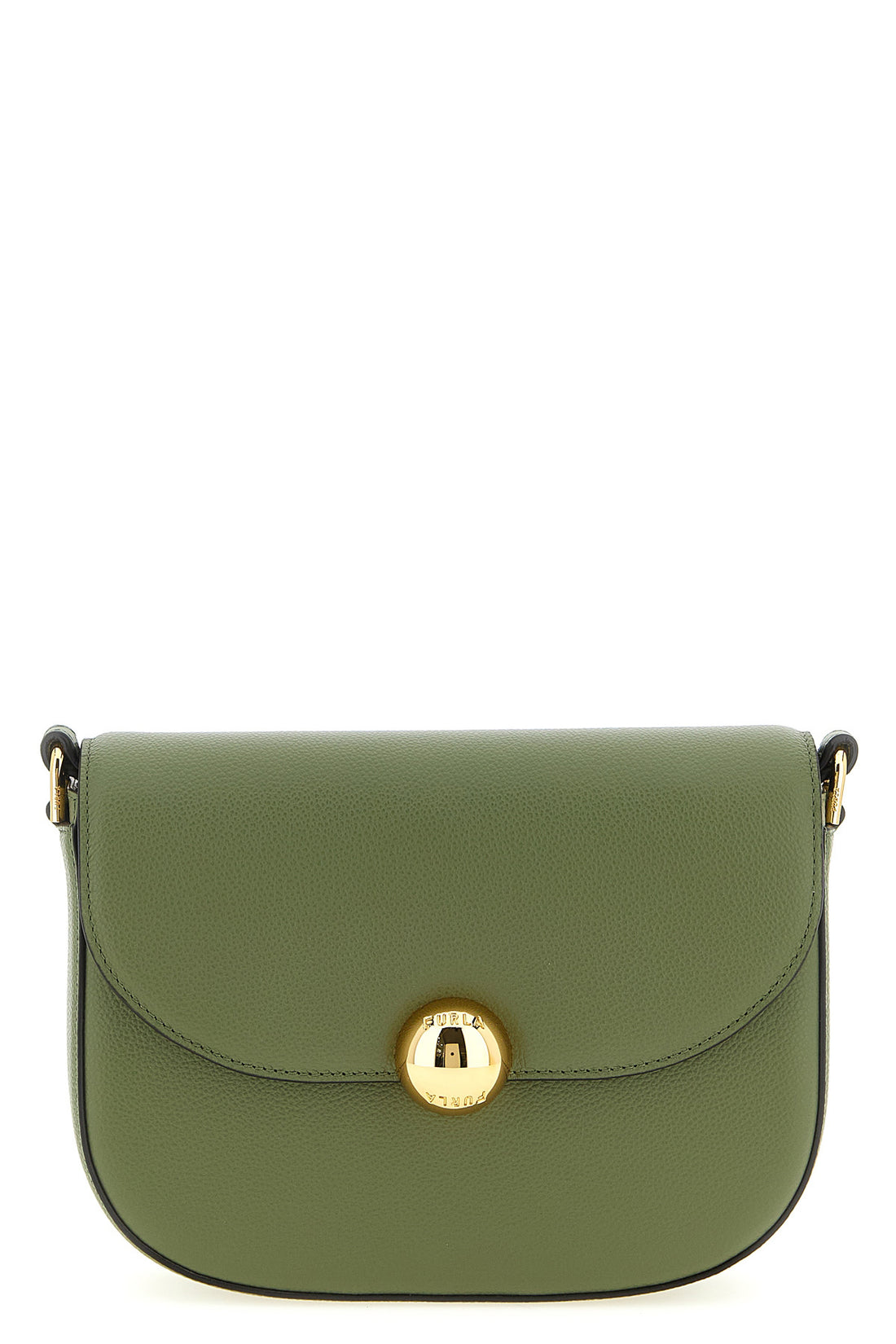 FURLA OS small fine leather furla moonlight crossbody bag