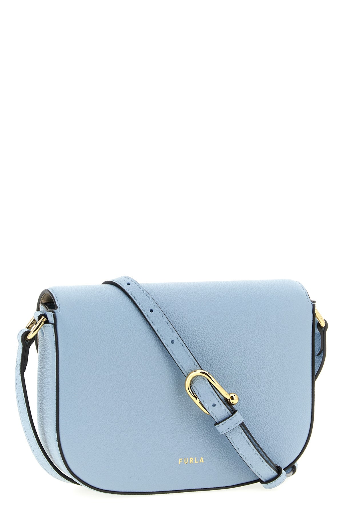 small fine leather furla moonlight crossbody bag