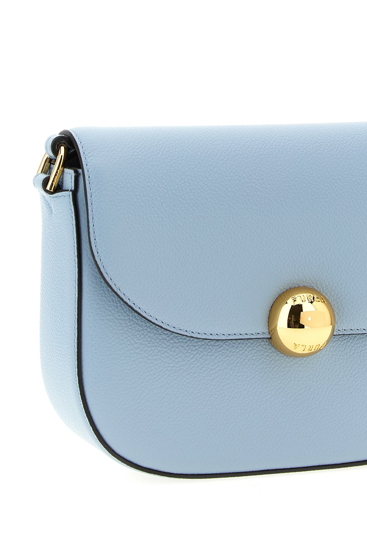 small fine leather furla moonlight crossbody bag