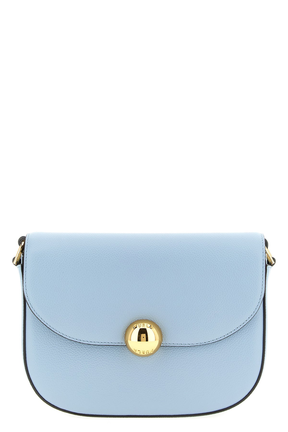 small fine leather furla moonlight crossbody bag