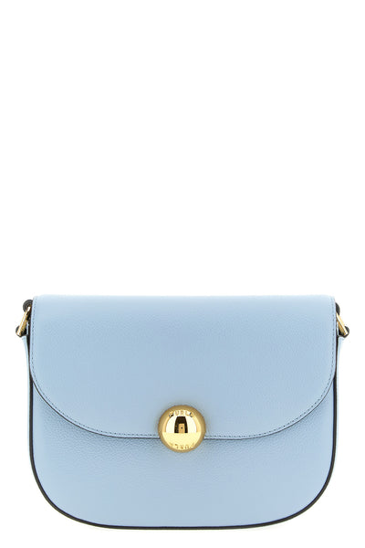 small fine leather furla moonlight crossbody bag