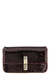 small furla iride crossbody bag in fabric covered