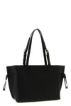 the furla ava m black hammered calf leather tote bag features a structured and