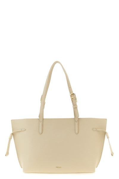 the furla ava m tote bag defines a structured silhouette through the use of fi