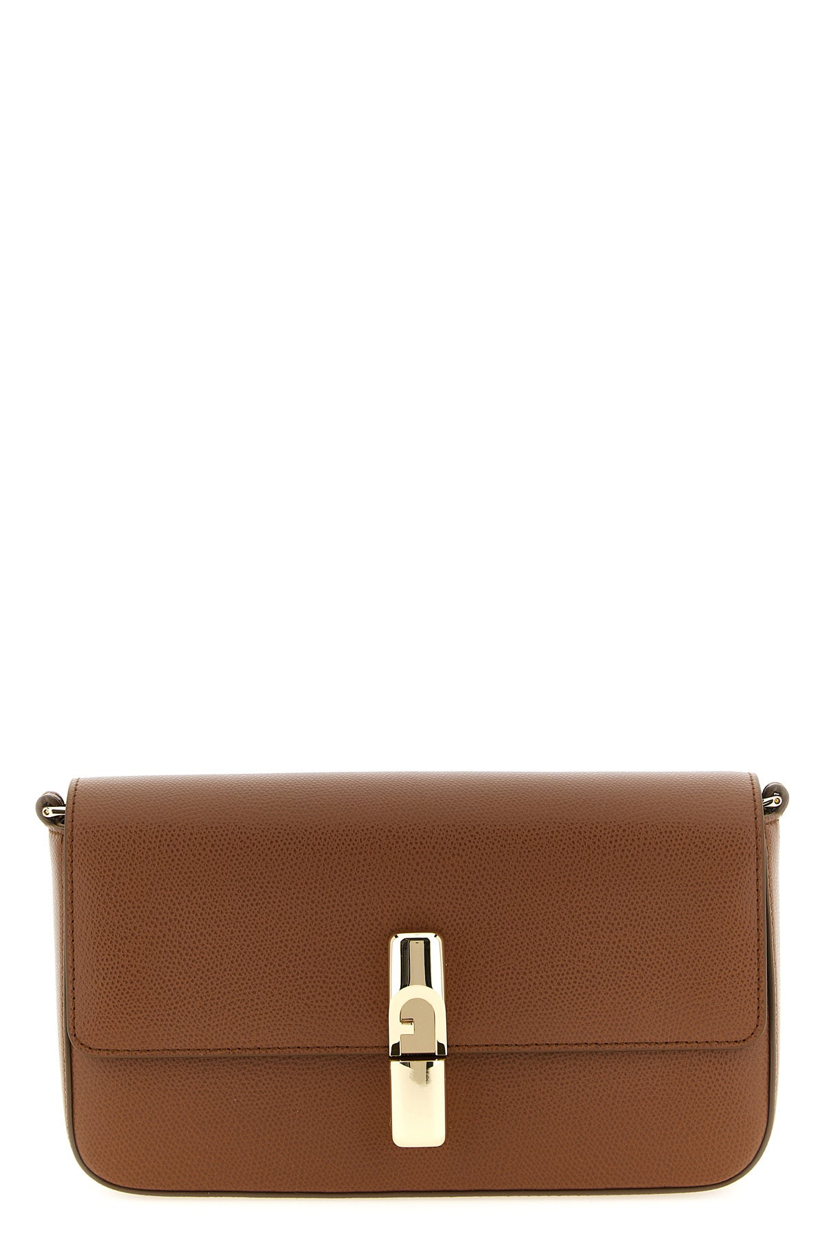 the furla iride s crossbody bag in fine hammered calf leather defines a struct