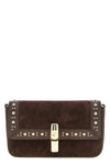 the furla iride s crossbody bag in fine dark brown suede sets new standards of