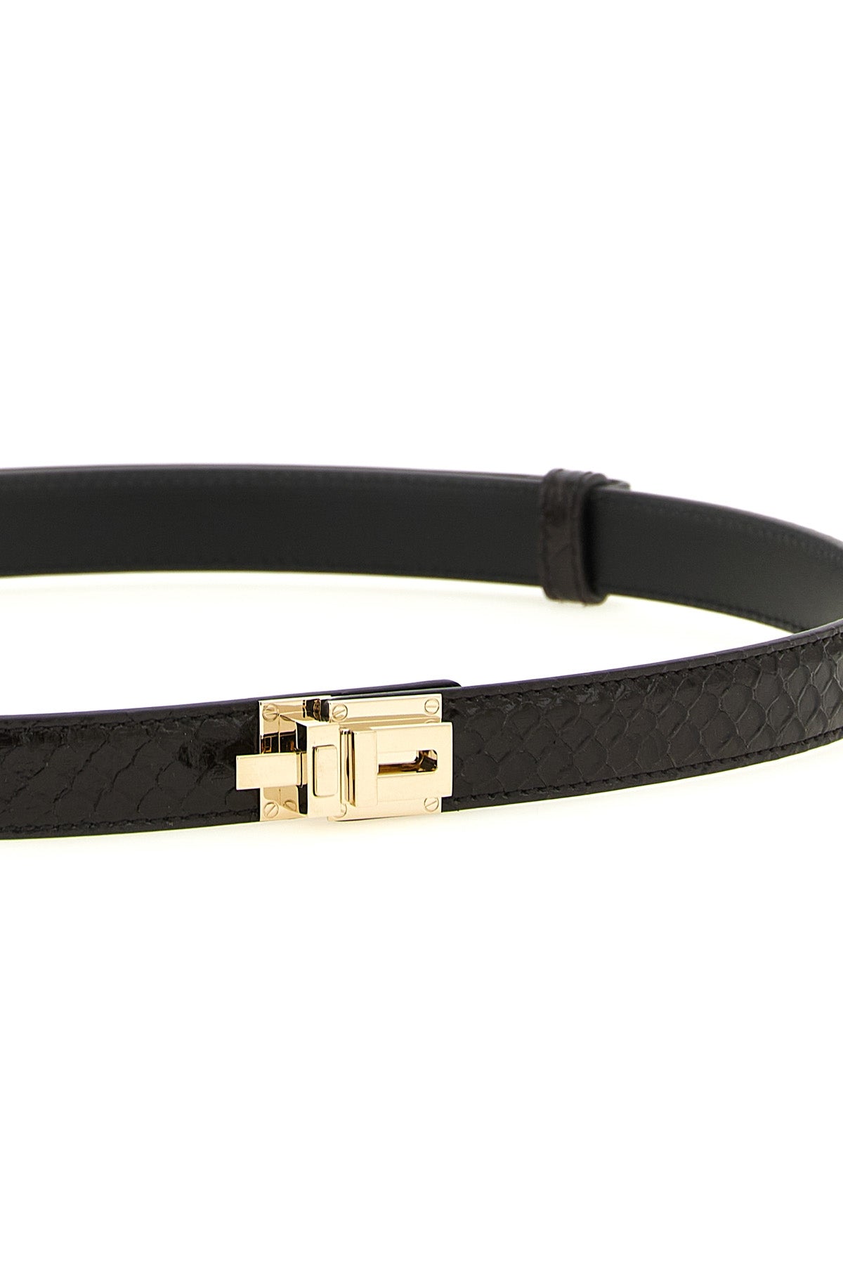 the tom ford belt is made of fine calf leather