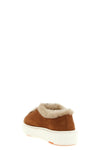 santoni cleanmount sneakers in fine cognac-colored suede stand out for a low-t