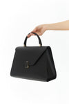iside large handbag in millepunte calf leather