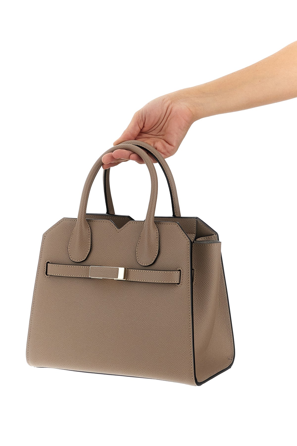 milano mini handbag in millepunte soft leather