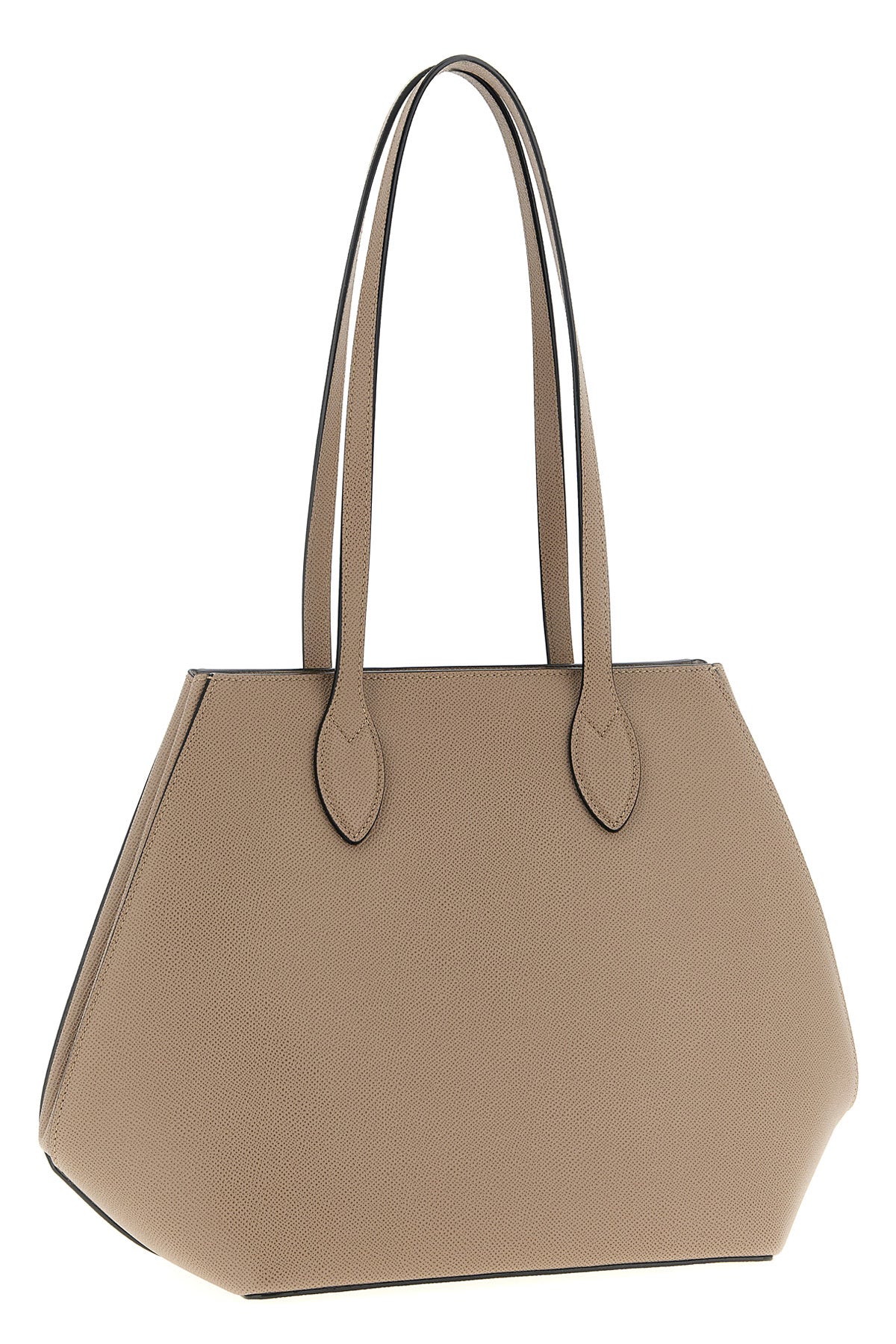 millepunte soft vivi leather midi shopping bag