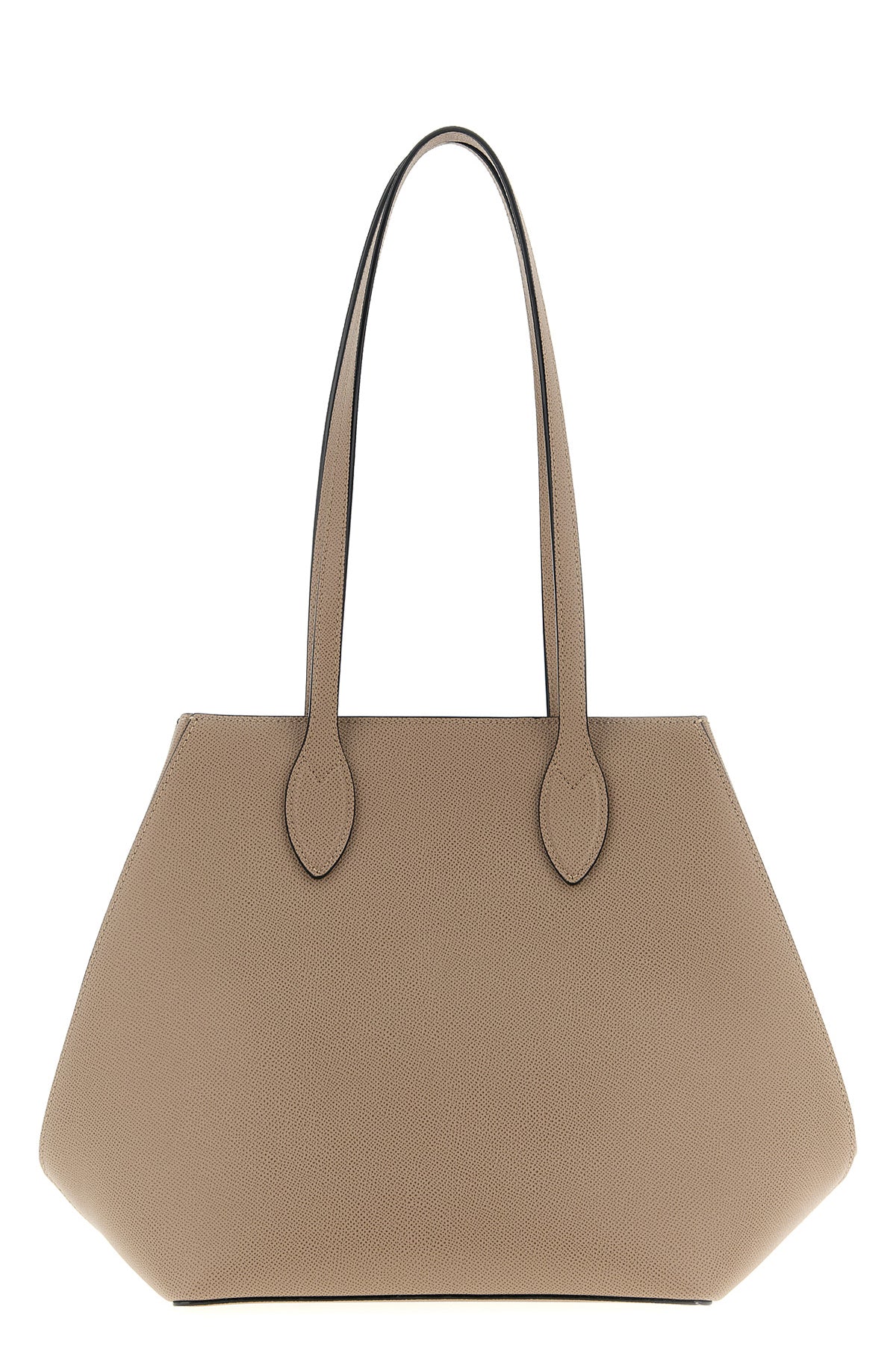 millepunte soft vivi leather midi shopping bag