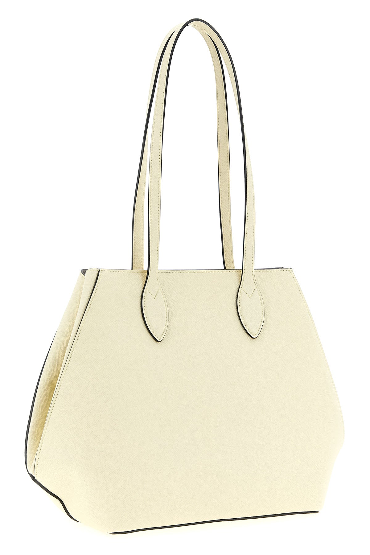 millepunte soft vivi leather midi shopping bag