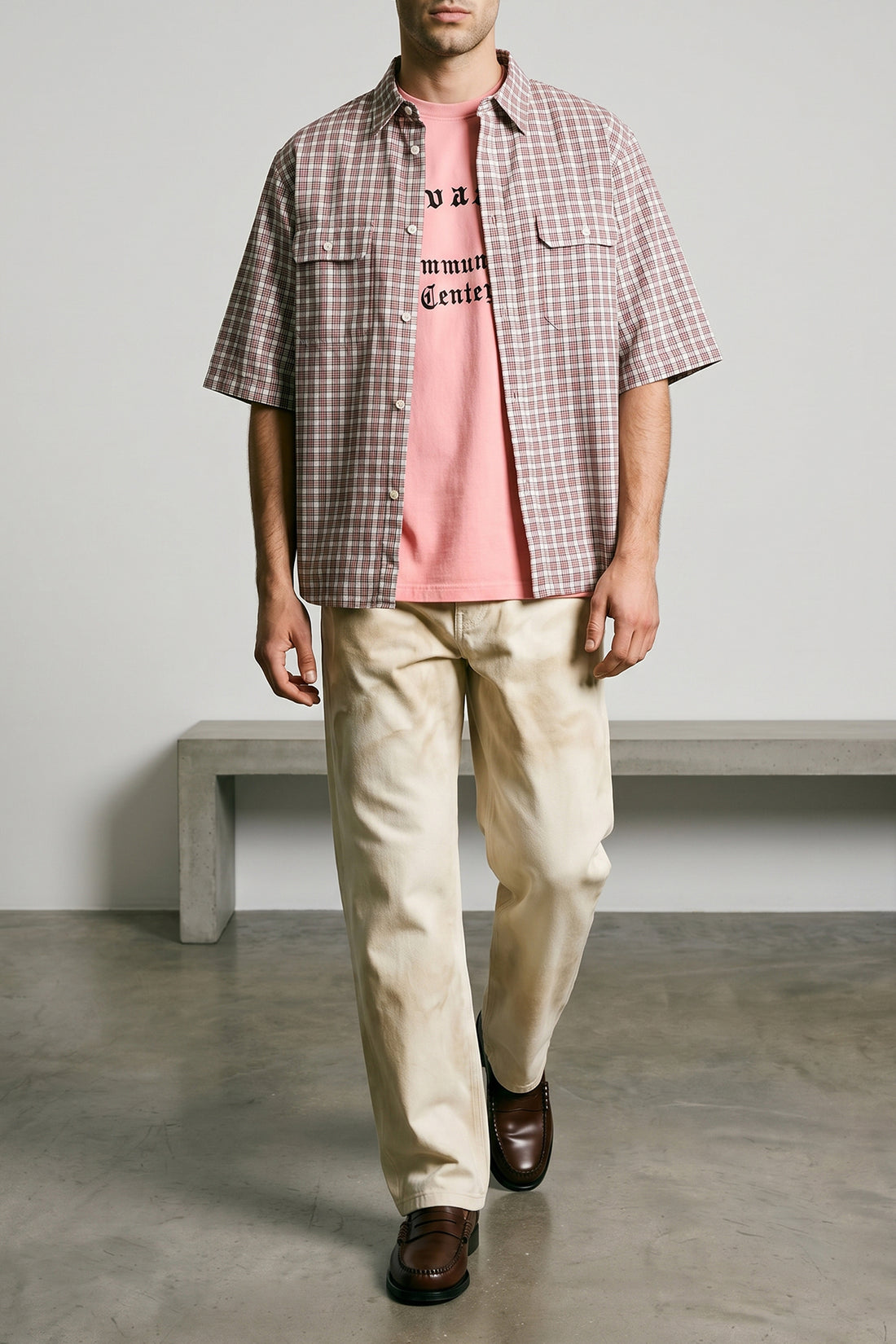 WILLY CHAVARRIA 30 bad boy used-effect cotton denim jeans